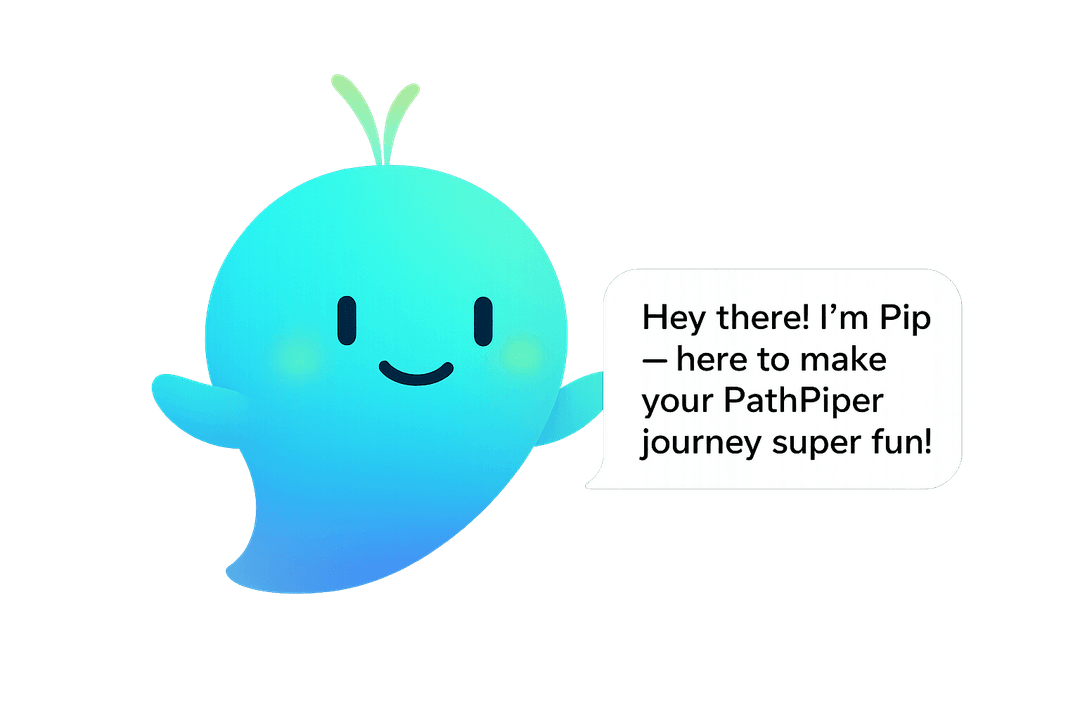 Pip with chat bubble